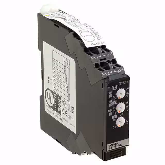 K8DT-VS2CA Omron Automation and Safety  Monitor - Relay Output